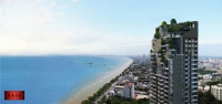 泰国芭提雅中天滨海Aeras高层海景35平米1房