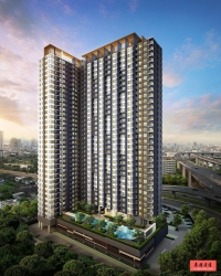 泰国曼谷30平1房经济型低价公寓 The Base Rama 9