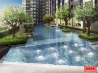 泰国曼谷30平1房经济型低价公寓 The Base Rama 9