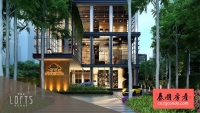 The Lofts Asoke 泰国曼谷复古工业风阁楼87平两房公寓
