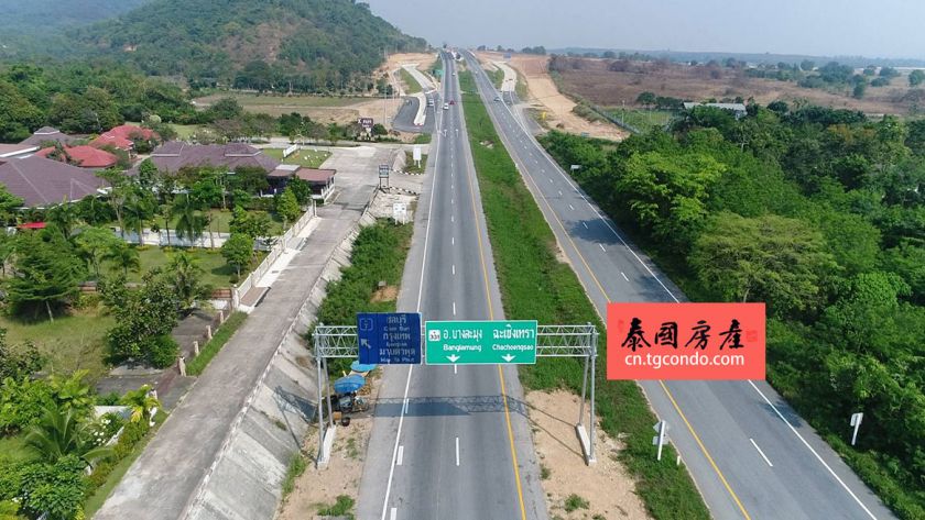 泰国芭堤雅乌达抛机场高速公路即将通车