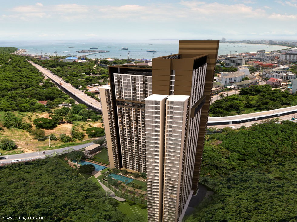 泰国芭堤雅高层35平1房全海景公寓 UNIXX Pattaya