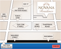 泰国中心房地产芭提雅公寓转售 Novana Residence