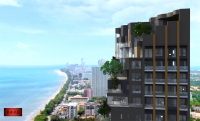 Aeras Beachfront 芭提雅海景公寓48平米高层