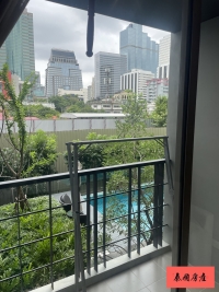 Klass Silom 公寓 1 卧室泳池景观出租