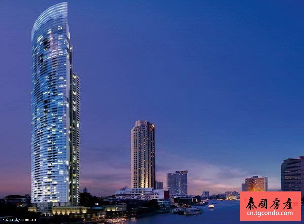 泰国曼谷湄南河140平米两房豪华公寓出租
