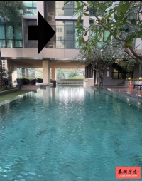 The Room Sukhumvit 21 靠近 MRT Petchburi 的一居室公寓出租