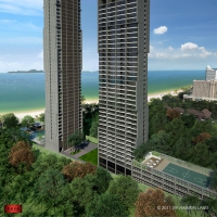 泰国芭堤雅公寓 Zire Wongamat 一线海景 私家沙滩