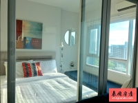 泰国芭提雅中心海公寓正面海景一室户型