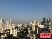 泰国曼谷Asok稀有精品2房户型，3.5米层高，超大阳台