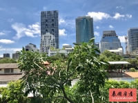 泰国曼谷是隆区超赞景观公寓出租, 两房两卫