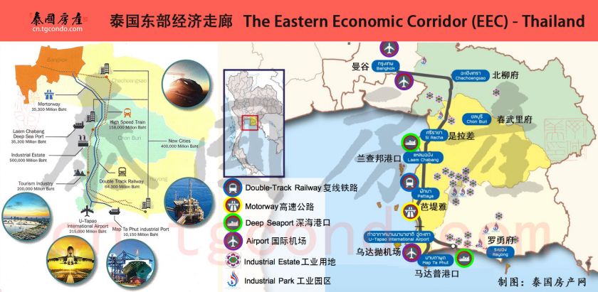 泰国东部经济走廊EEC特区