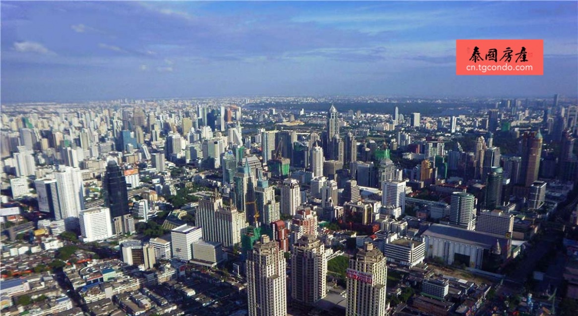 泰国曼谷城市全景